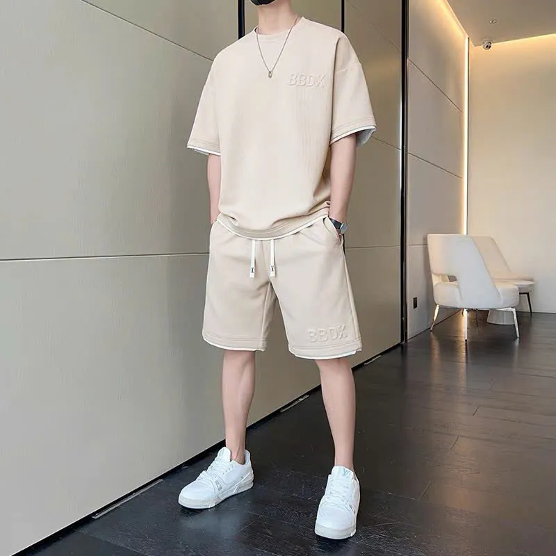Ảnh Bộ Thể Thao Nam Nữ Dập Nổi BBDX NAD.Đồ Bộ Thể Thao Unisex Chất Tổ Ong Thấm Hút Mồ Hôi Thoáng Mát 4