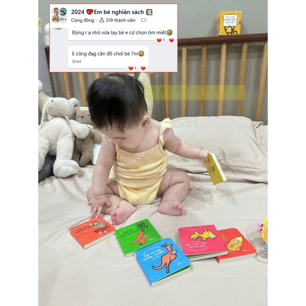 Ảnh Bộ Thư Viện Song Ngữ Đầu Tiên (Sách Cứng Cho Bé Từ 0-3 Tuổi) 1