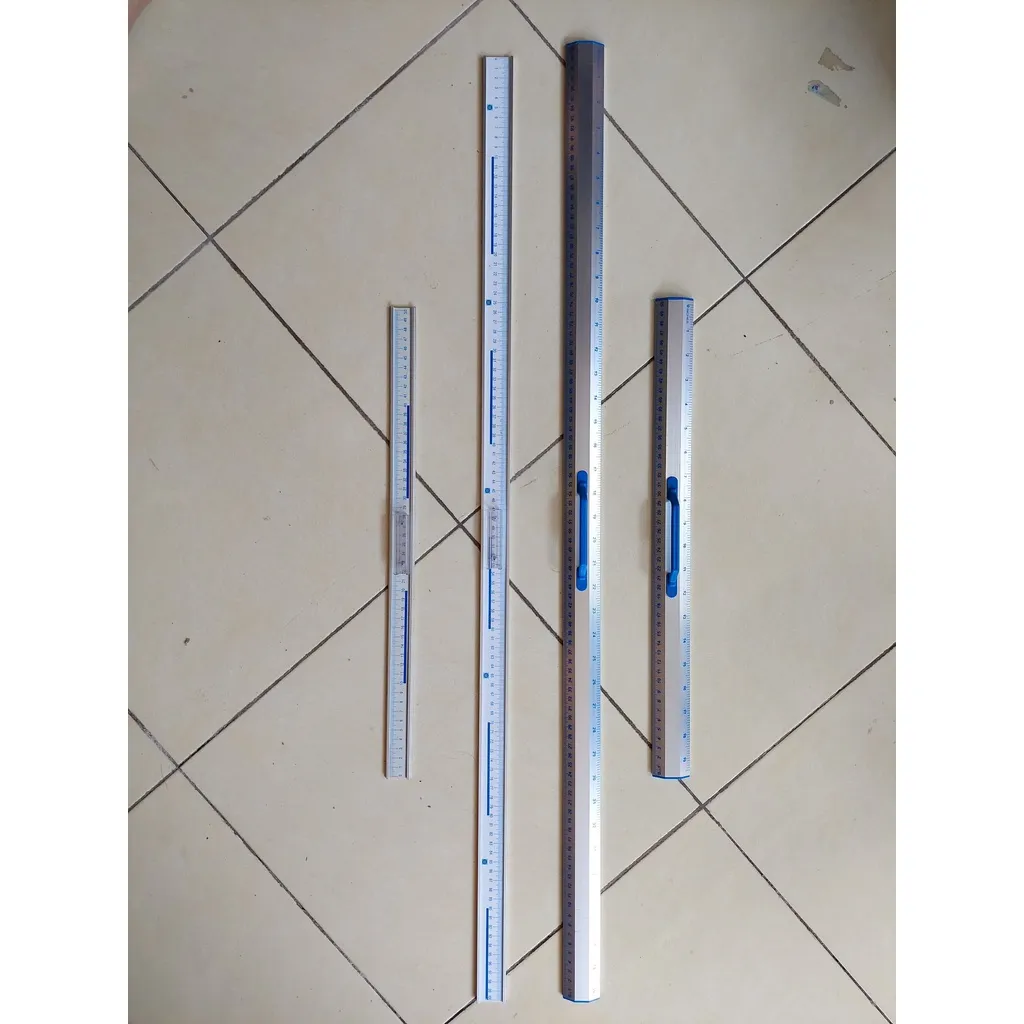 Ảnh Bộ thước dành nhôm cho giáo viên 50cm 1m STB 1