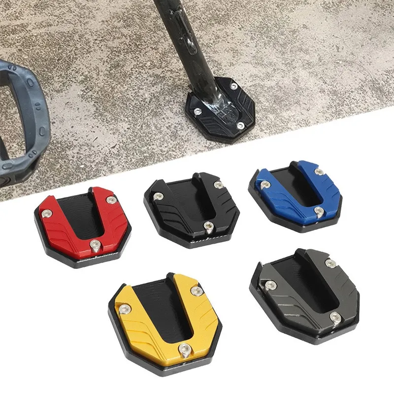 Ảnh Bọc mở rộng chân chống xe máy MYT Đệm bọc chân chống đứng xe mô tô hợp kim nhôm chống lún chống trượt tránh xước sàn nhà 3