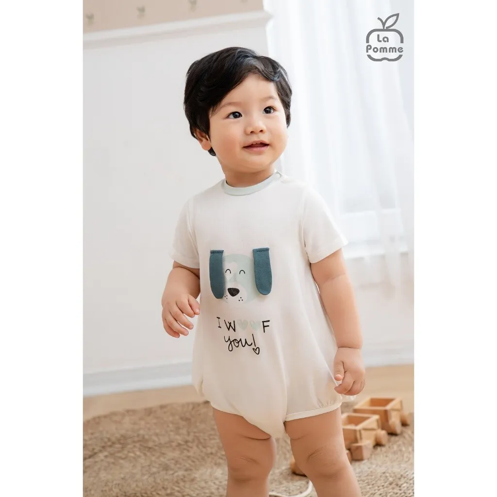 Ảnh Body cộc tay La Pomme Chú cún tai dài 3