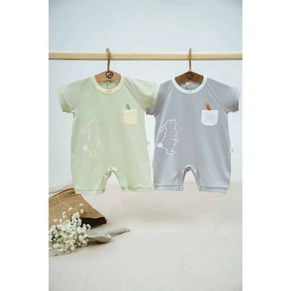 Ảnh Body đùi ngắn tay cài sau Bamco BU Baby BBC231002 1