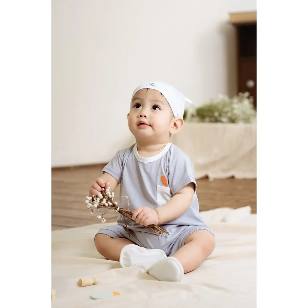 Ảnh Body đùi ngắn tay cài sau Bamco BU Baby BBC231002 3