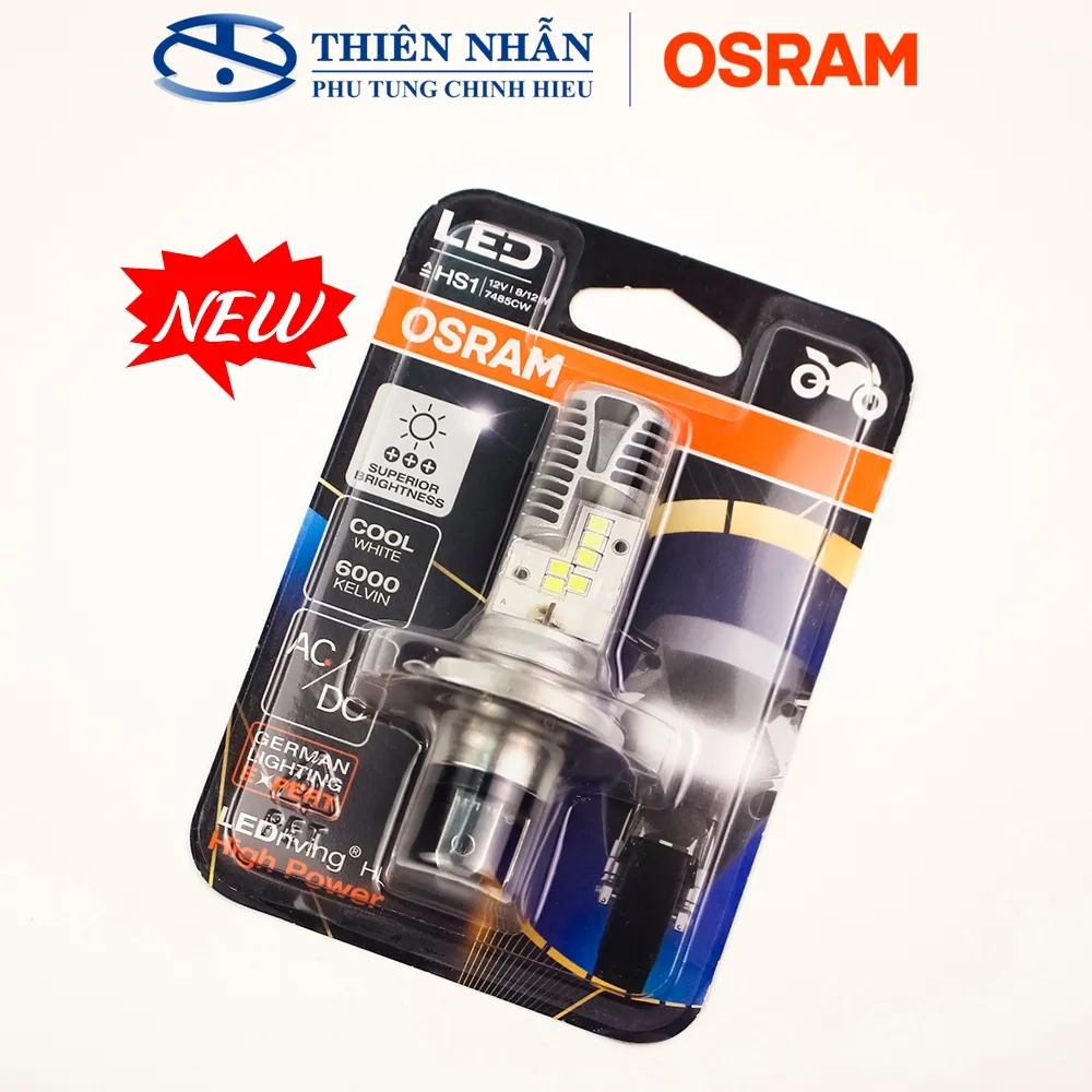 Ảnh Bóng đèn LED OSRAM HS1 High Power WaveRS, Future125, Vision, AirBlade 125, Exciter, Winner, Vario tăng sáng trắng 7485CW 1