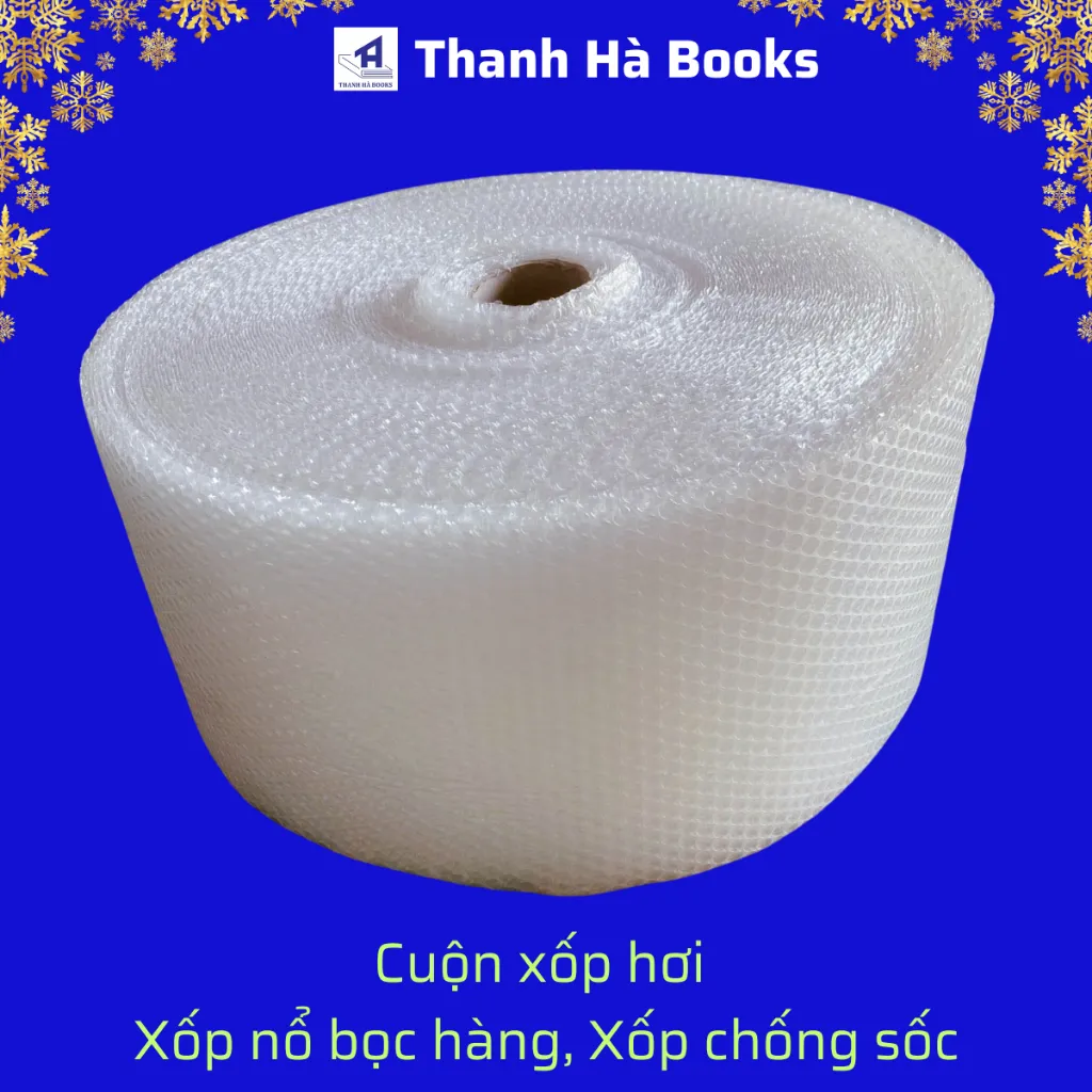 Ảnh Bóng khí, xốp hơi bọc hàng, xốp chống sốc giá rẻ - Dài 5m - Rộng 20cm 25cm 30 cm 40 cm 50cm 60cm 3