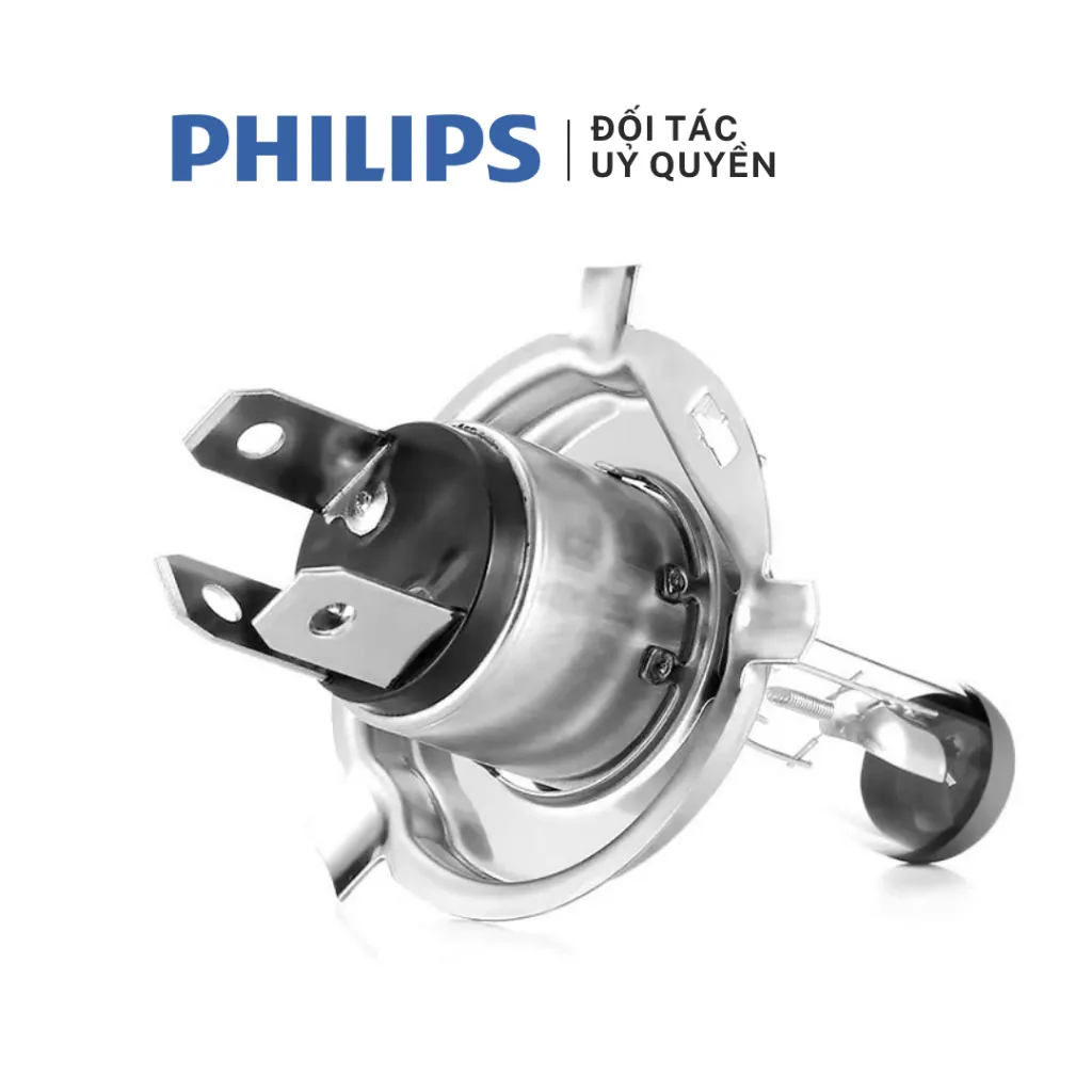 Ảnh Bóng xe máy Philips Halogen H4 tăng sáng 30% 12V 60/55W 3