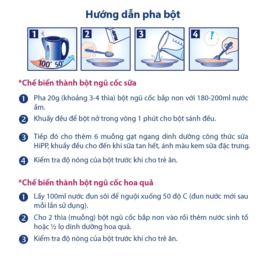 Ảnh Bột ăn dặm dinh dưỡng Gạo nhũ nhi HiPP Organic 200g (Tối ưu cho trẻ dị ứng đạm sữa) 2