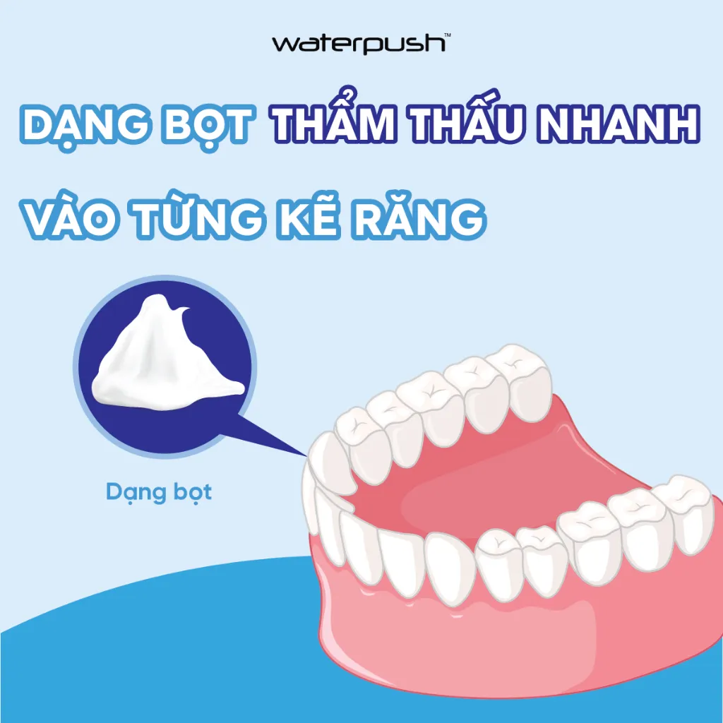 Ảnh Bọt Đánh Răng Detotee - Giúp Chắc Nướu Giảm Hôi Miệng - Dạng bọt thẩm thấu nhanh vào từng kẽ răng 3