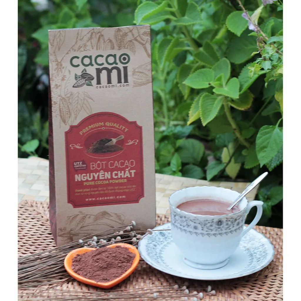 Ảnh Bột cacao nguyên chất GIÁ SỈ Cacaomi Premium chuyên thức uống socola làm bánh cafe trà sữa 500g-1kg 2