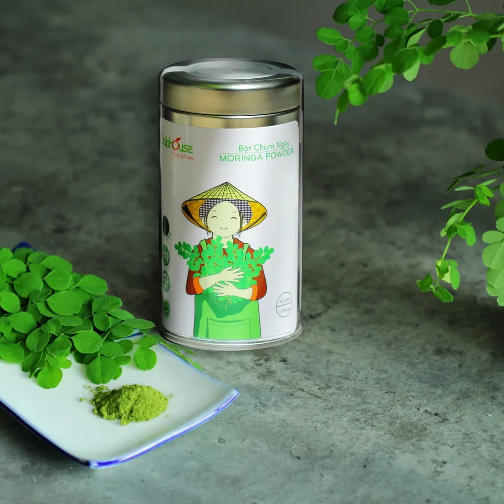 Ảnh Bột chùm ngây hữu cơ nguyên chất Dalahouse 60g công nghệ sấy lạnh đạt chuẩn Châu Âu 2