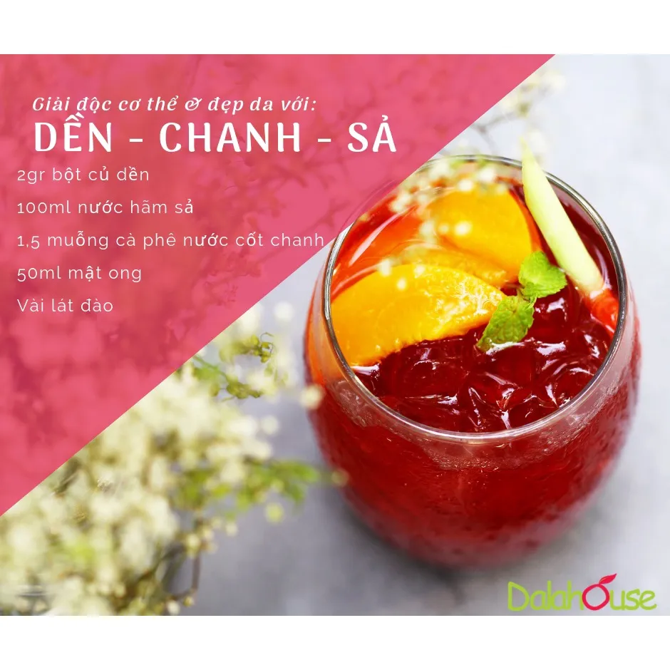 Ảnh Bột củ dền nguyên chất Dalahouse bổ máu, công nghệ sấy lạnh tiêu chuẩn Châu Âu hộp 60 gr 2