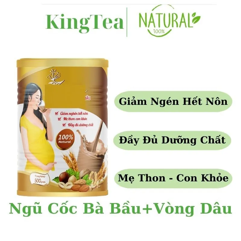 Ảnh Bột Ngũ Cốc Bầu Zera - Ngũ Cốc Dinh Dưỡng Giành Cho Mẹ Bầu - Ngũ cốc giúp mẹ giảm nghén , hết nôn 1
