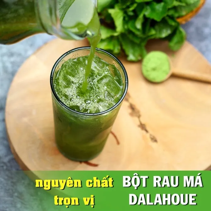 Ảnh Bột rau má organic nguyên chất sấy lạnh Dalahouse 120gr mát gan giải độc, đạt tiêu chuẩn Châu Âu 2