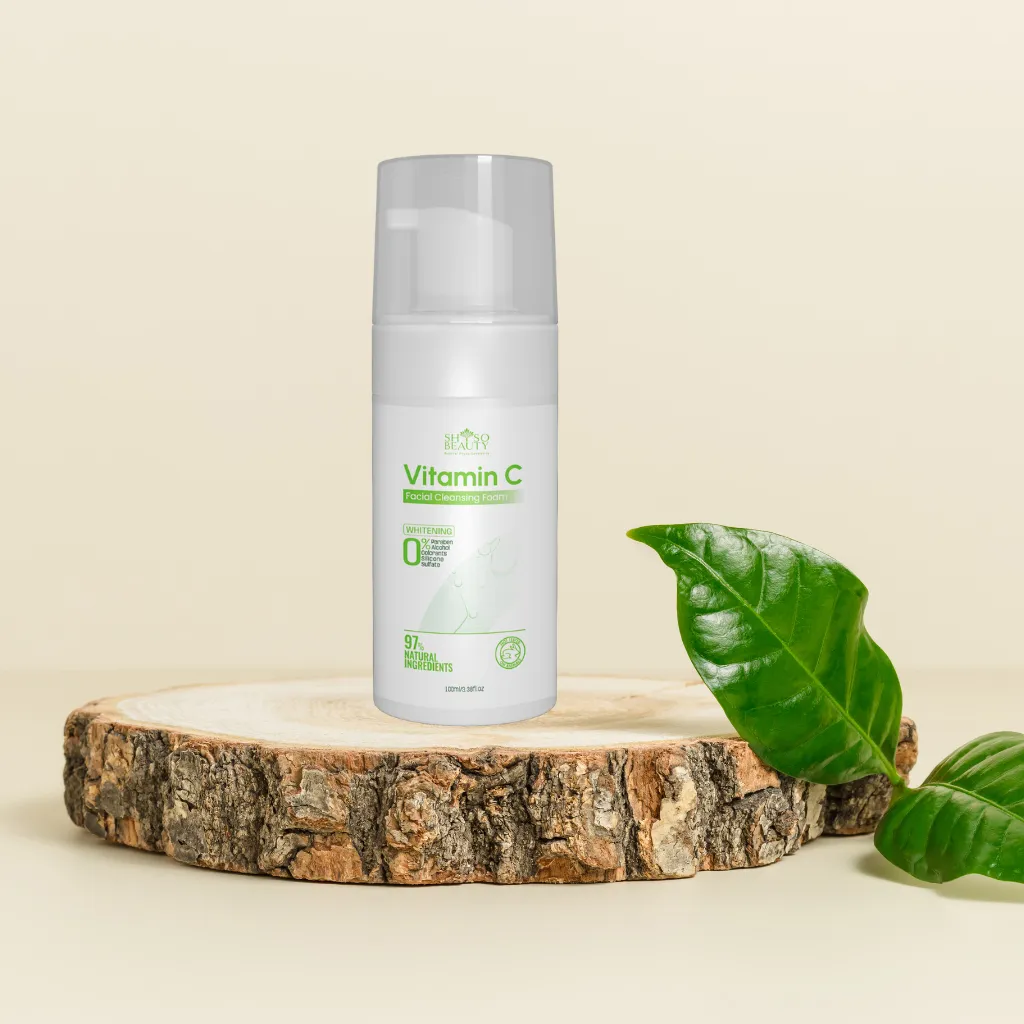 Ảnh Bọt Rửa Mặt Sáng Da Vitamin C SHSO Beauty Hỗ Trợ Dưỡng Sáng Da Chai 100ml - NPC PHAR 3