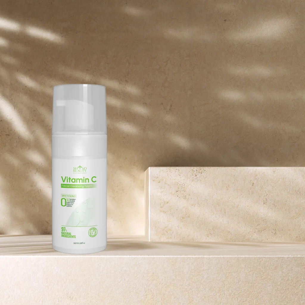 Ảnh Bọt Rửa Mặt Sáng Da Vitamin C SHSO Beauty Hỗ Trợ Dưỡng Sáng Da Chai 100ml - NPC PHAR 4