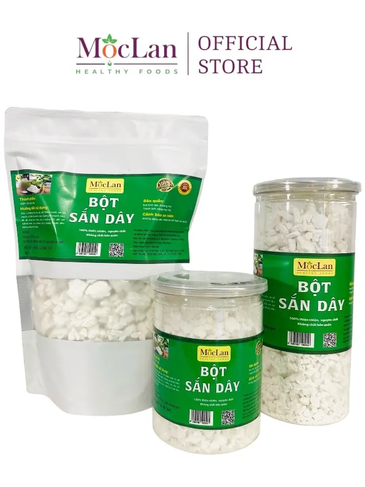 Ảnh Bột sắn dây nguyên chất Mộc Lan 250g - 500g 2