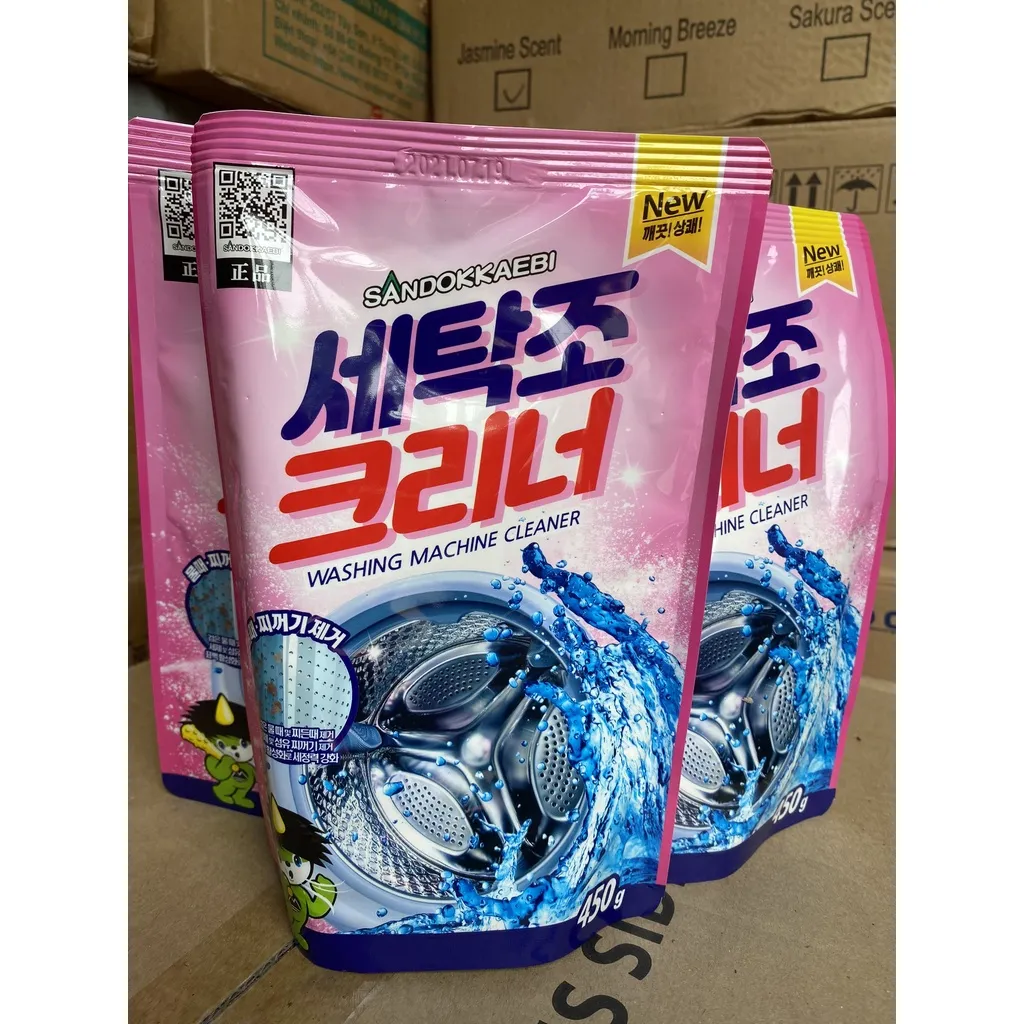 Ảnh Bột tẩy lồng máy giặt Korea SANDOKKAEBI 3