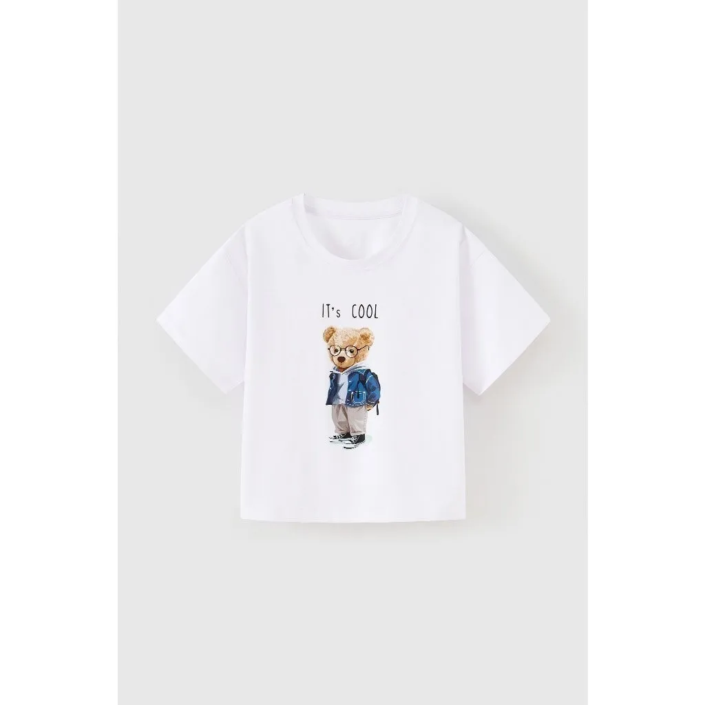 Ảnh [BST SIÊU ANH HÙNG] Áo thun bé trai Rabity ngắn tay cotton 92243 4
