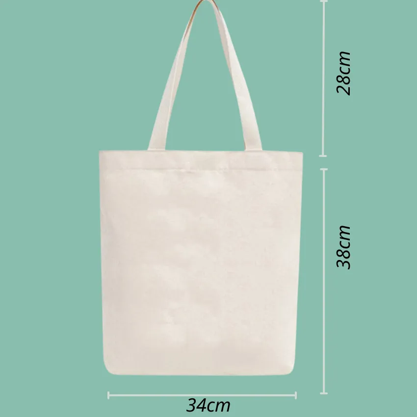Ảnh BST Túi Tote Vải Mộc GINKO Kiểu Basic có dây kéo khóa ( túi con ) in hình We Bare Bears M68-M76 2