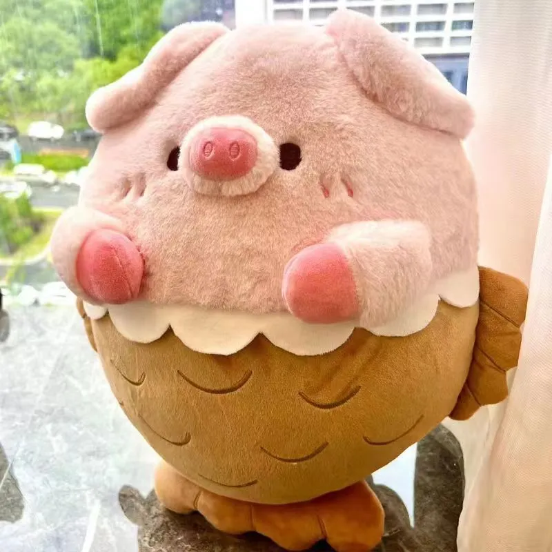Ảnh Búp Bê Lợn Cá Hồng Gối Bông Hình Con Heo Cá Chép, Búp Bê Nhồi Bông Dễ Thương, Đồ Chơi Bông Mềm Mại, Quà Tặng Sinh Nhật 4