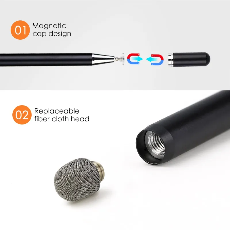Ảnh Bút cảm ứng HdoorLink kỹ thuật số 2 trong 1 đa năng thích hợp cho điện thoại/ máy tính bảng 3
