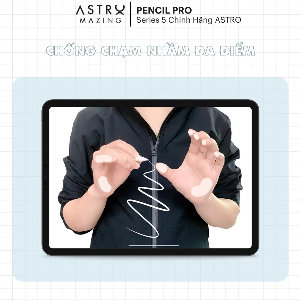 Ảnh Bút cảm ứng Stylus AstroMazing cho Pro 11 129 M1 M2 M3 M4 Air 4 5 6 Mini 7 Gen 8 9 10 4