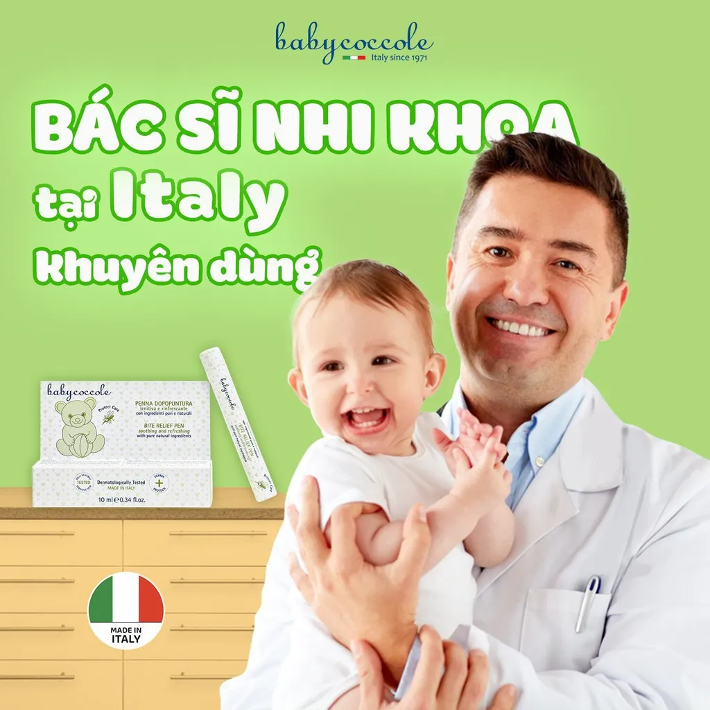 Ảnh Bút Chấm Muỗi Đốt Babycoccole 0M+ lăn bôi vết muỗi đốt & côn trùng cắn cho bé và cả gia đình 10ml 2