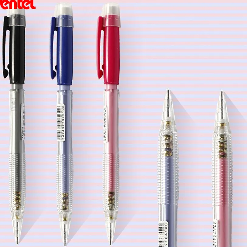 Ảnh Bút Chì Kim Pentel Nhật Bản Fiesta AX107 Ngòi 0.7mm | Thiết Kế Thân Trong Đẹp Mắt |Trang Bị Đầu Tẩy Tiện Dụng | 3 Màu Vỏ 2