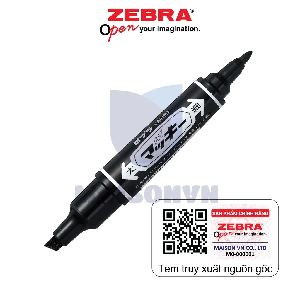 Ảnh Bút Lông Dầu Mckee MO-150 Zebra Nhật Bản - [Chính hãng] 3