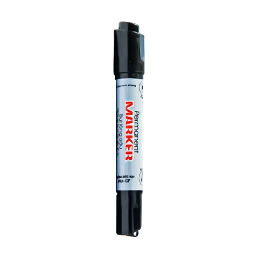 Ảnh Bút lông dầu Thiên Long PM-07 2 đầu bút kích thước 0.8 mm và 6mm, 3 màu mực xanh/đỏ/đen, bám dính tốt trên nhiều bề mặt 2