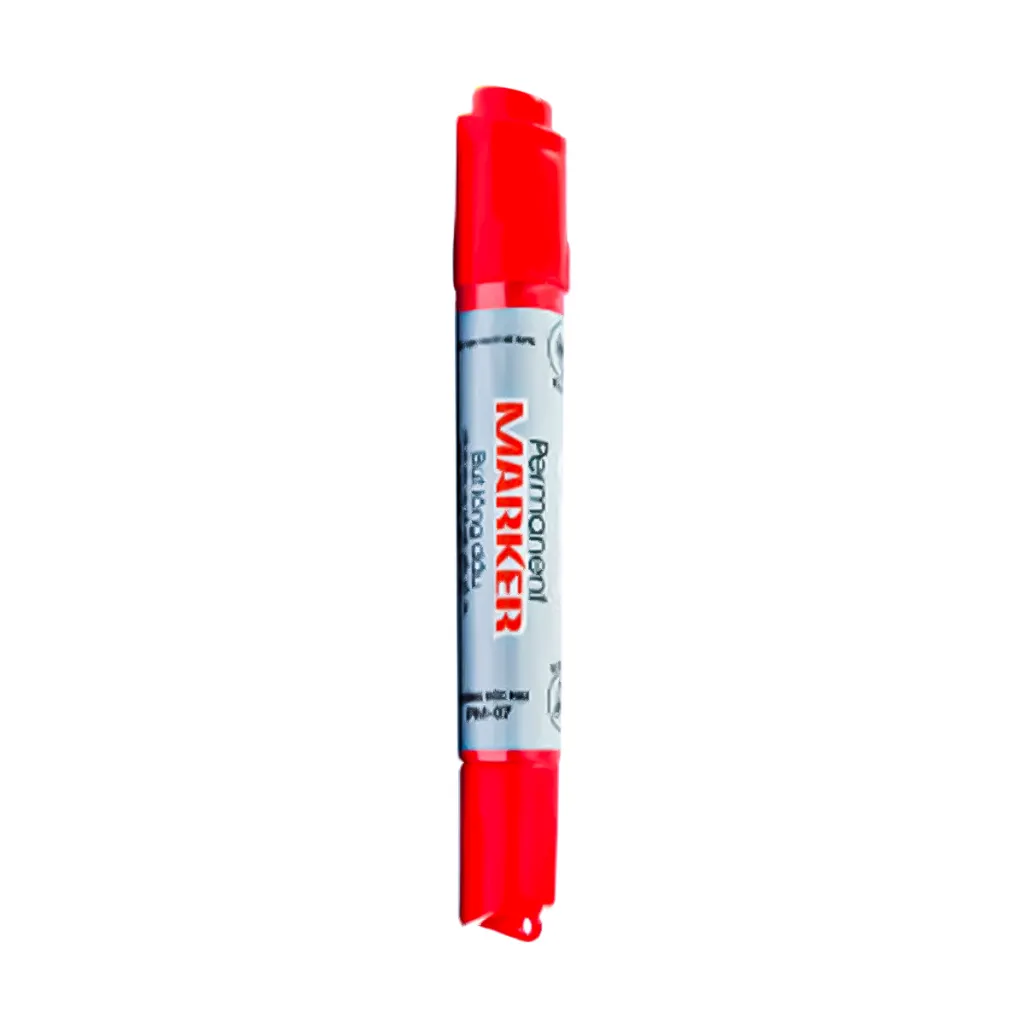 Ảnh Bút lông dầu Thiên Long PM-07 2 đầu bút kích thước 0.8 mm và 6mm, 3 màu mực xanh/đỏ/đen, bám dính tốt trên nhiều bề mặt 3