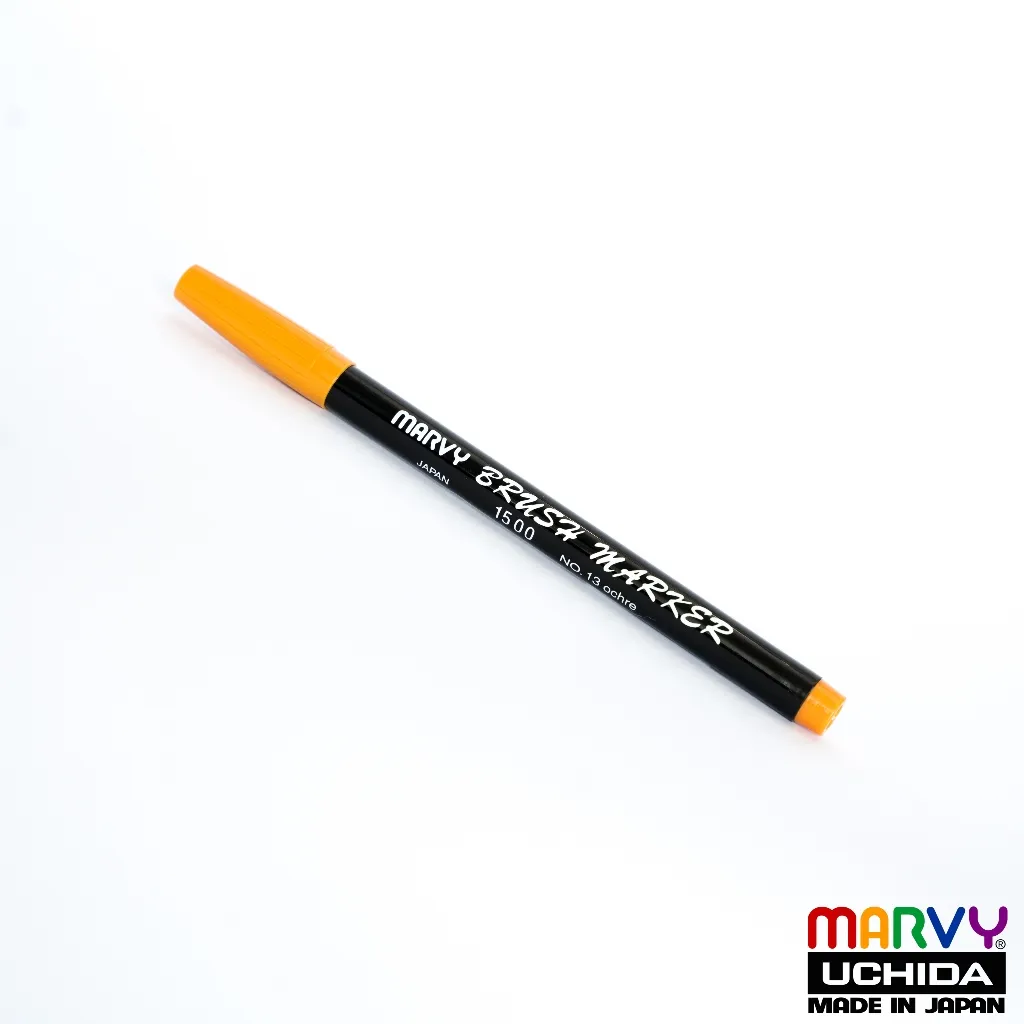 Ảnh Bút Lông Đầu To Marvy Uchida 1500 1