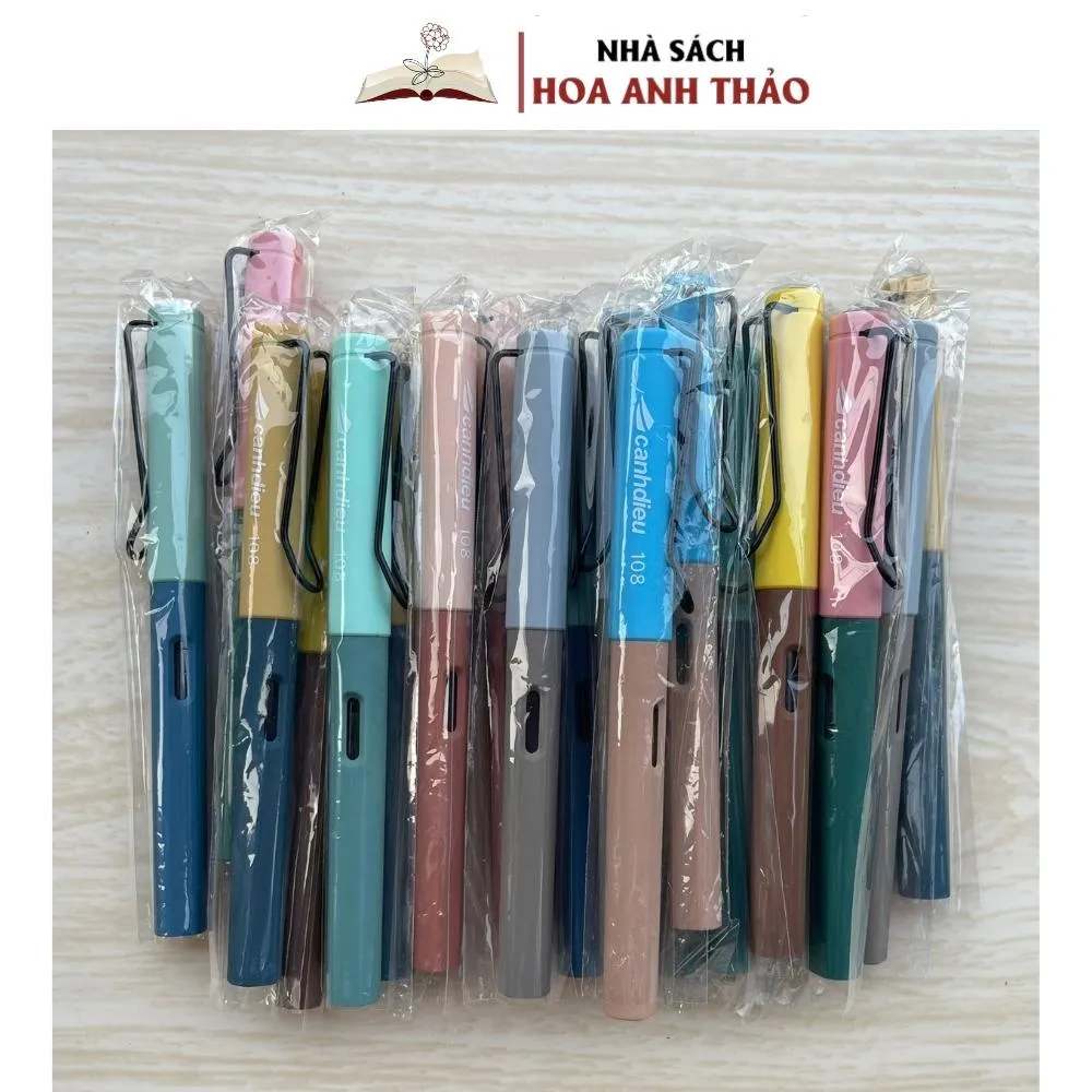 Ảnh Bút Máy Luyện Chữ Đẹp Cánh Diều CD 108 Ngòi Kim Lá Tre Tạo Thanh Đậm 4