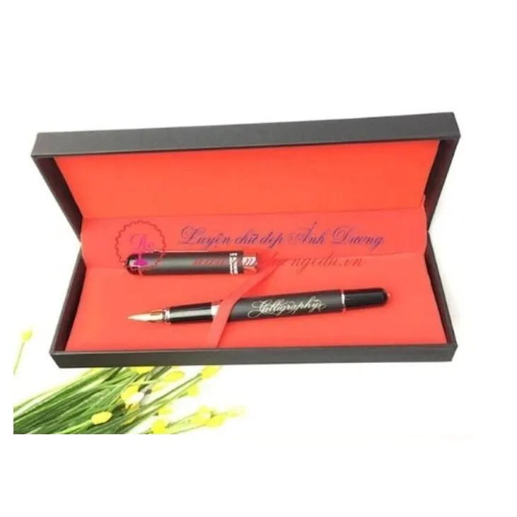Ảnh Bút máy ngòi mài Ánh Dương, bút mài thầy ánh SH041 CALLIGRAPHY ngòi lá tre 2