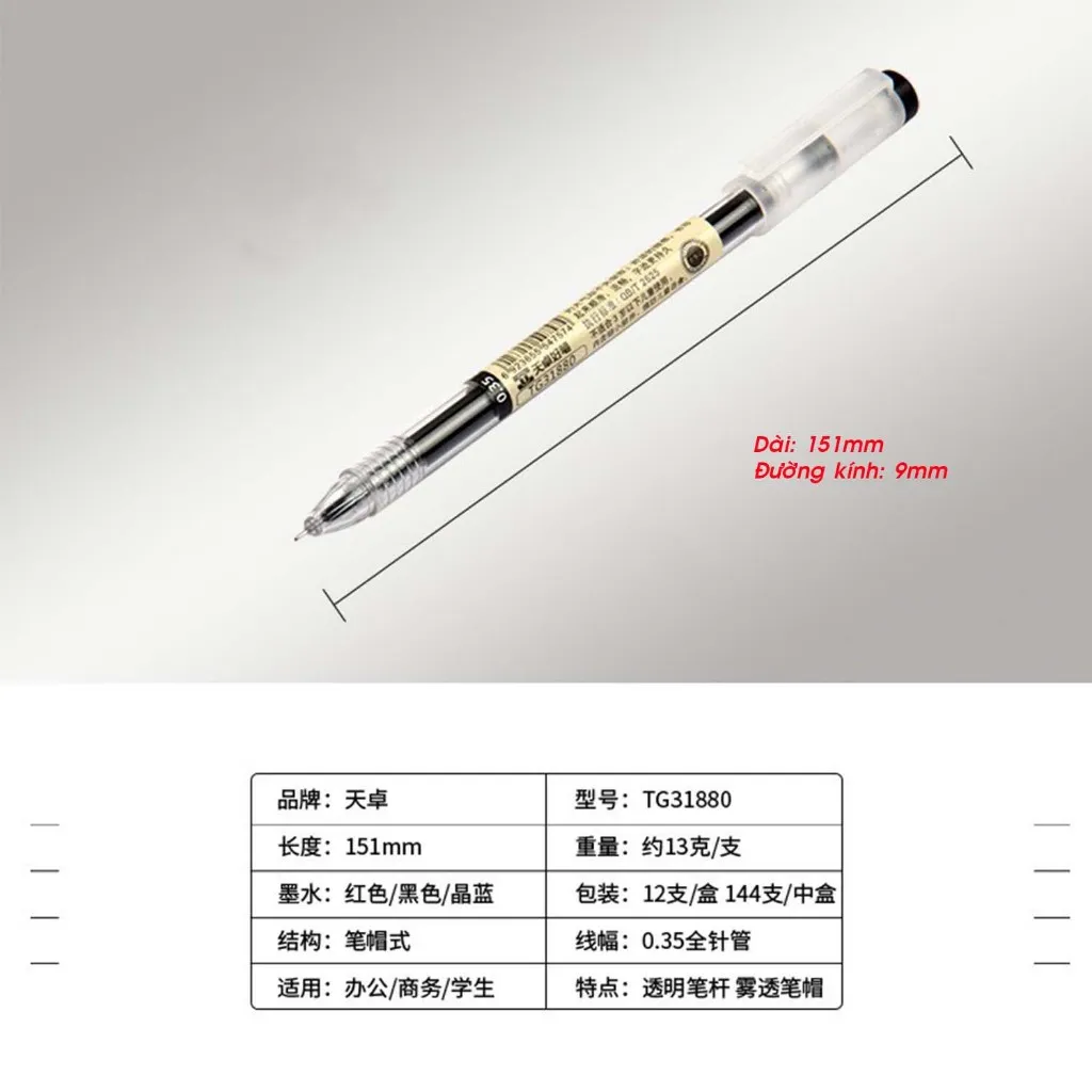 Ảnh Bút vẽ mỹ thuật, không nhòe, size 0.35mm - Tuệ Nga 2