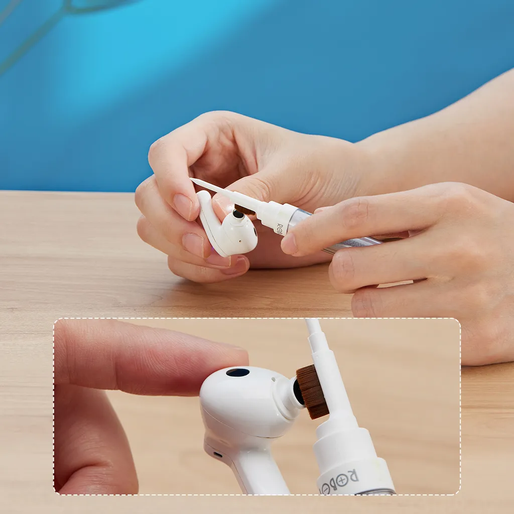 Ảnh Bút Vệ Sinh Tai Nghe, Điện Thoại, Máy Tính Bảng, Tai Nghe Bluetooth Đa Năng VIVAN RMC10 2