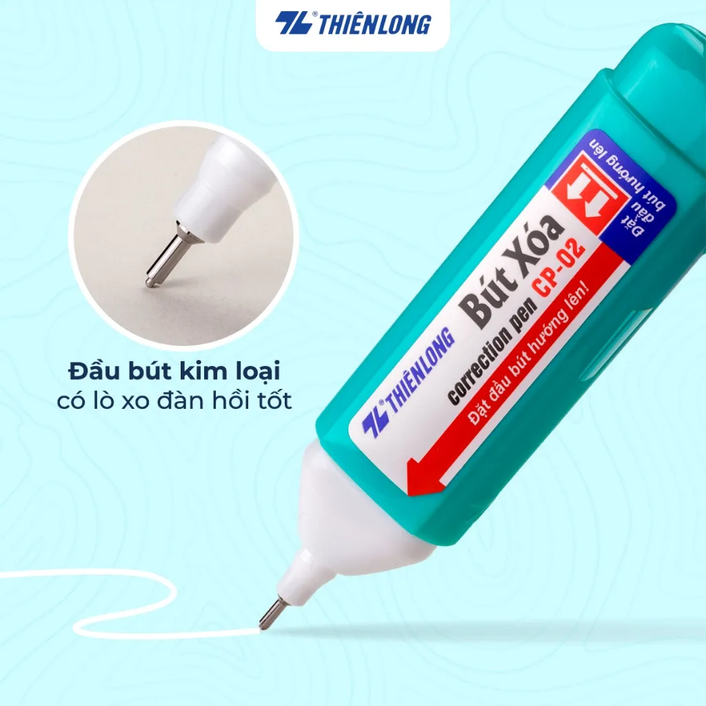 Đánh Giá Bút Xóa Thiên Long CP-02 12ml: Nhanh Khô, Che Phủ Tốt, An Toàn