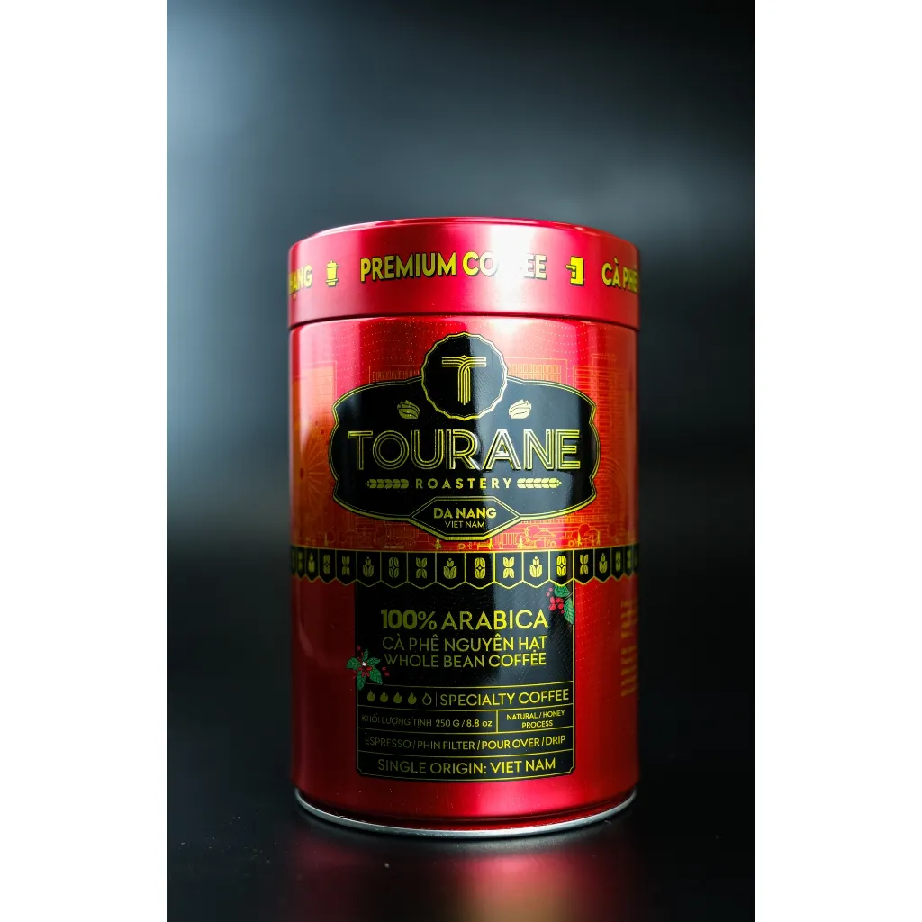 Ảnh Cà Phê Arabica Đặc Sản Rang Nguyên Hạt 250G - Tourane Roastery 1