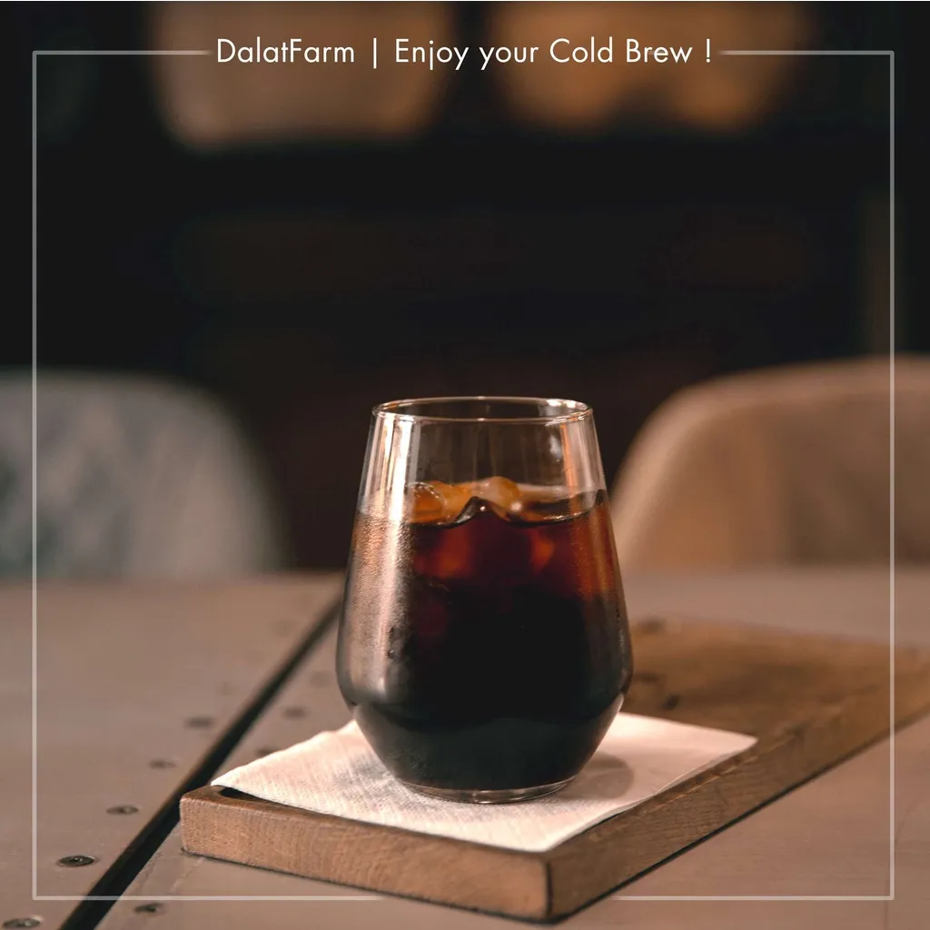 Ảnh Cà Phê Cold Brew Arabica Cầu Đất Dalat Farm - Túi 125 g 2