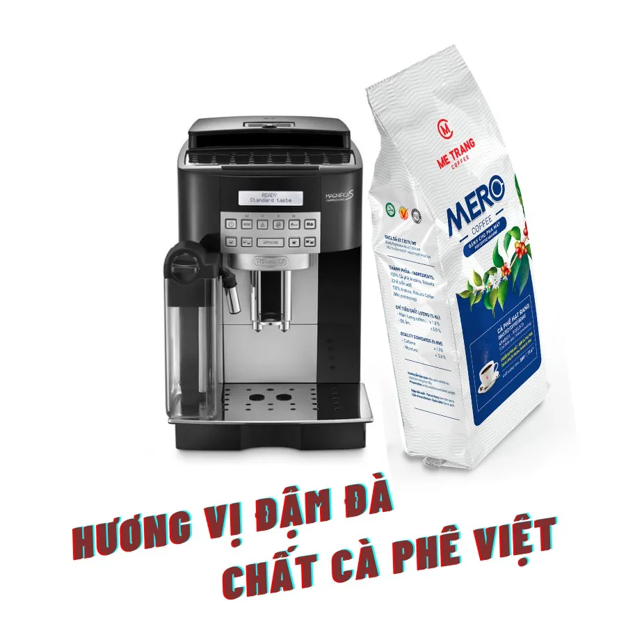 Ảnh Cà phê hạt rang, cà phê pha máy MERO - Mê Trang, túi hạt cà phê 250g và túi hạt cà phê 500g 3