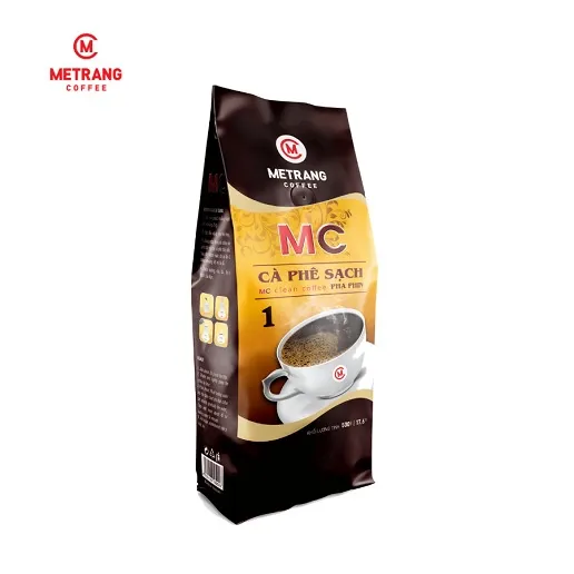 Ảnh Cà phê Sạch MC1 pha phin Mê Trang - túi bột 500g 1