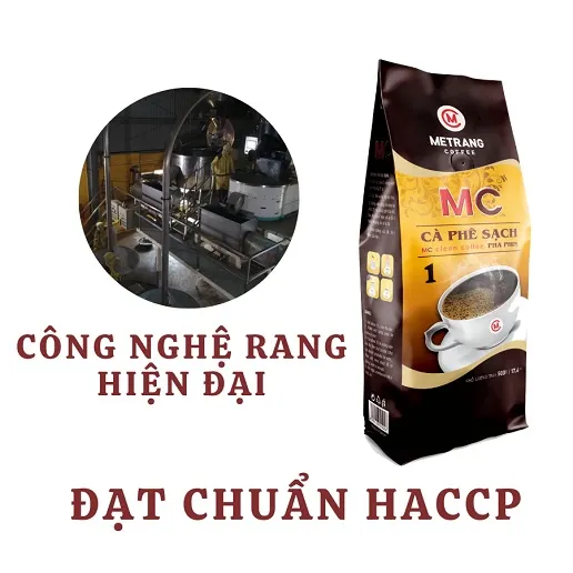 Ảnh Cà phê Sạch MC1 pha phin Mê Trang - túi bột 500g 4