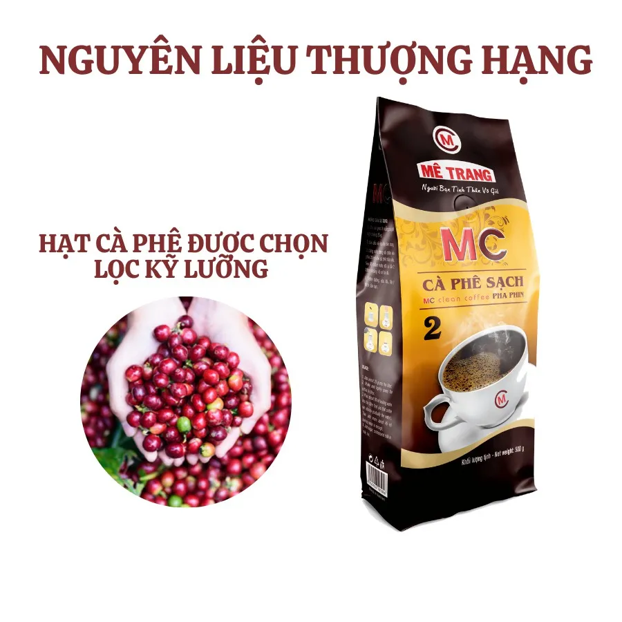 Ảnh Cà phê Sạch pha phin Mê Trang MC2 4