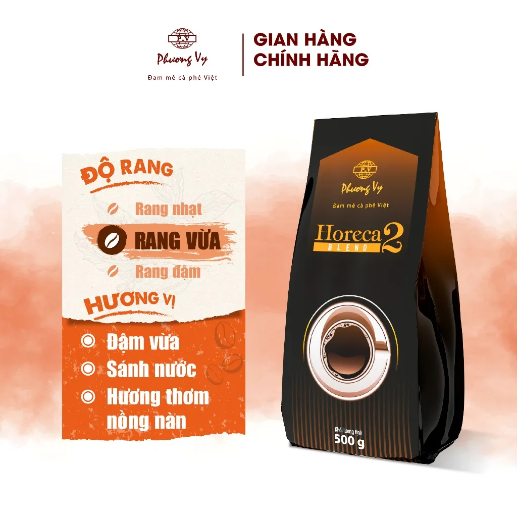 Ảnh Cà Phê Truyền Thống Horeca Blend Số 2 500g đậm vị, sánh nước, Phương Vy Coffee 2