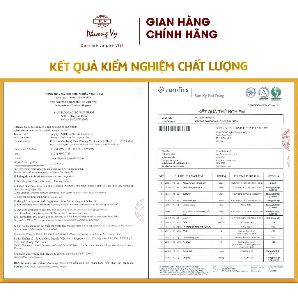 Ảnh Cà Phê Truyền Thống Hương Chồn 500g đậm đà, sánh nước, Phương Vy Coffee 3