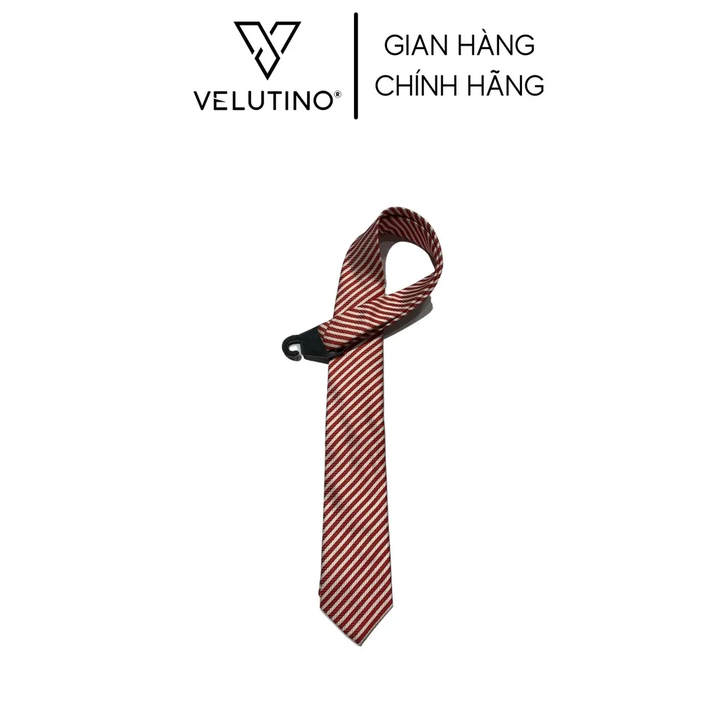 Ảnh Cà vạt nam Velutino họa tiết nam tính trẻ trung bản vừa 4