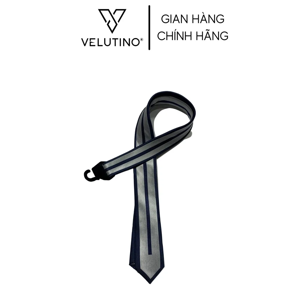 Ảnh Cà vạt nam Velutino họa tiết nam tính trẻ trung bản nhỏ 4