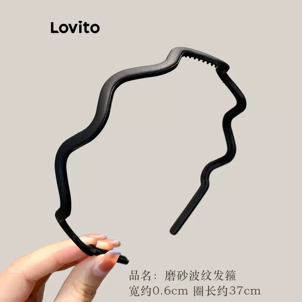 Ảnh Cài tóc rửa mặt Lovito chống trượt lượn sóng hoạt hình dễ thương cho nữ LFA18624 1