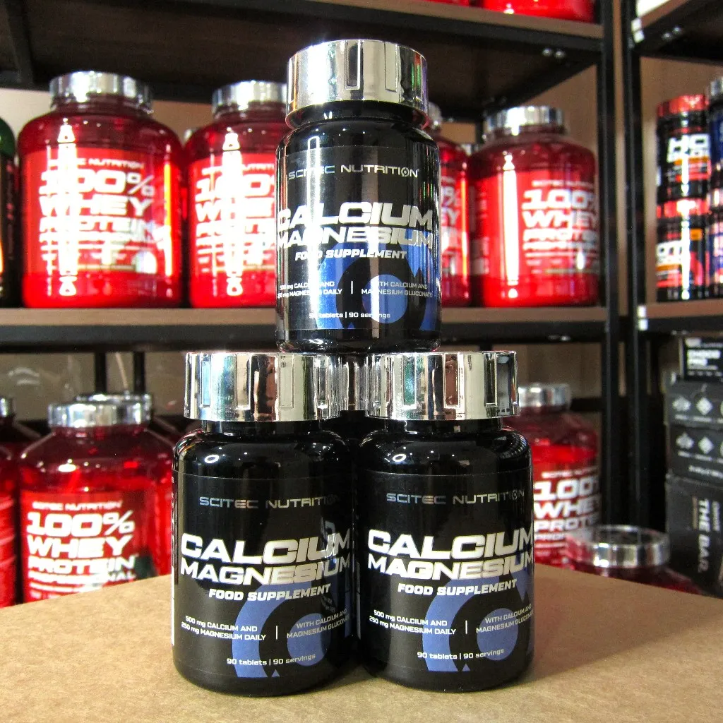 Ảnh Calcium – Magnesium Scitec Nutrition Lọ 90 Viên Thực Phẩm Hỗ Trợ Sức Khỏe Xương và Hệ Miễn Dịch 1