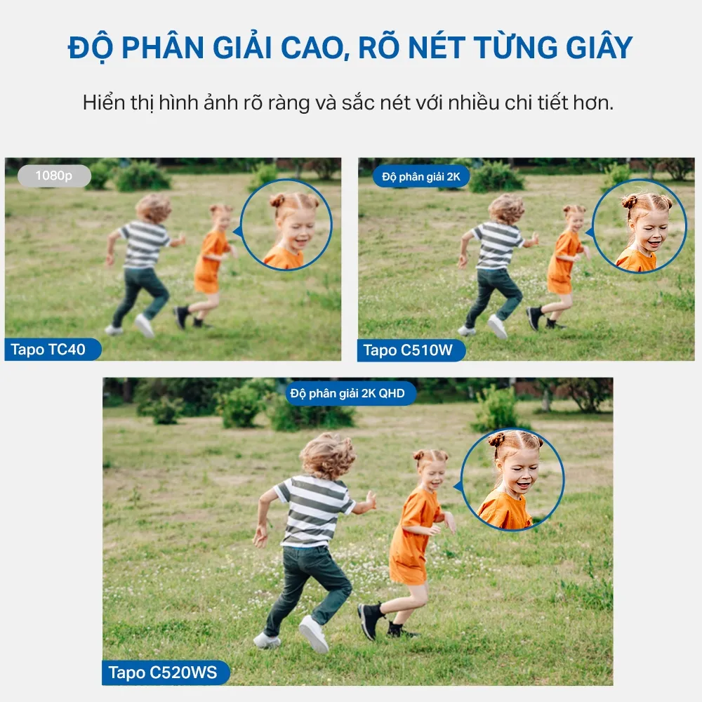 Ảnh Camera WiFi TP-Link TC40 / C510W / C520WS An Ninh Quay/Quét 360 Độ, Chống Nước 4